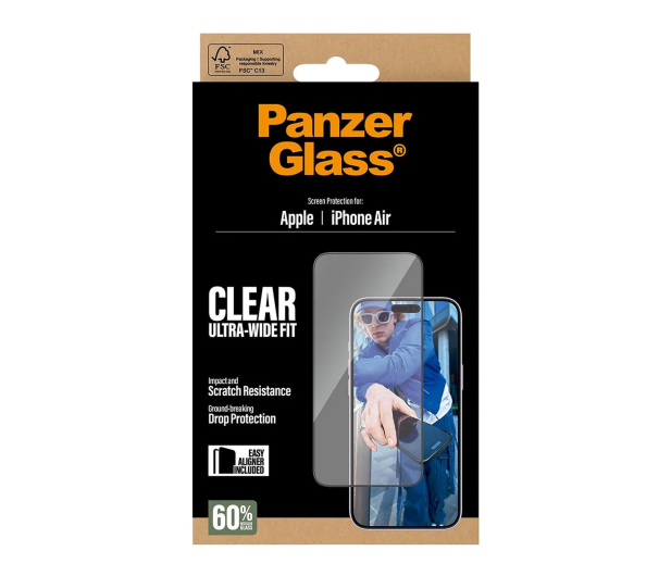 PanzerGlass Ultra-Wide Fit EasyAligner do iPhone Air - 1538961 - zdjęcie 4